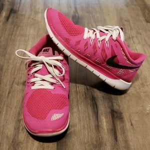 Nike Free 5.0 running shoes, EUC